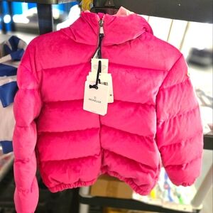 Moncler hooded down Girls Jacket 12 Medium